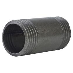Altro 3/4" Pipe Shelving Iron Threaded Pipe - 1.5"/40mm Length - Grey