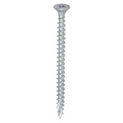 TIMCO C2 Exterior Pozi Countersunk Wood Screws - 5.0 x 70mm - Silver Organic - Pack of 200