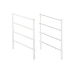 elfa Drawer Basket Tower - 4 Frame Sides - 535 x 440mm - White - Pair