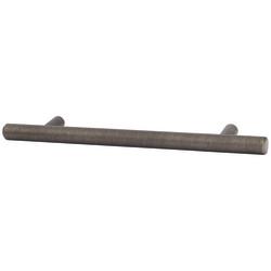 Altro 12mm T-Bar Cabinet Pull Handle - 160mm Centres - Brushed Pewter Effect