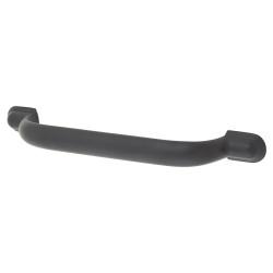 Crofts & Assinder Calgary 16.5mm D-Bar Cabinet Pull Handle - 128mm Centres - Matt Black