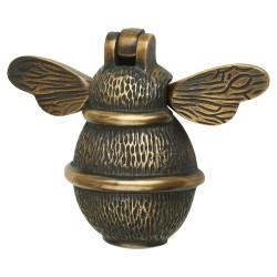 Bumble Bee Door Knocker - Antique Brass - 101 x 127mm
