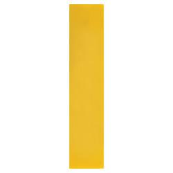 Hoppe AR624B Nylon Self-Adhesive Plain Finger Plate - 350 x 75mm - Golden Yellow