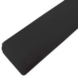 Trimvent XC16 uPVC/Timber Window Vent - Canopy - 312 x 16mm - Brown