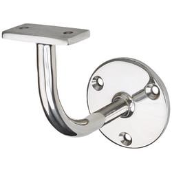 Steelworx Handrail Bracket - 85mm Projection - Polished Stainless Steel
