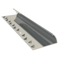 Stormguard M102 Regency Designer Single Edge Door Bar Carpet Trim - 900mm Length - Champagne