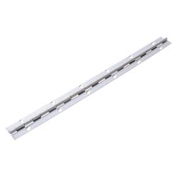 Altro Heavy Mild Steel Continuous Piano Hinge - 2134 x 32 x 1mm - Zinc Plated