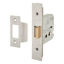 Altro Heavy Duty Bolt Through Flat Latch - 66mm Case - 44mm Backset - Satin Stainless Steel