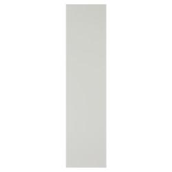 Hoppe AR624A Nylon Self-Adhesive Plain Finger Plate - 305 x 75mm - Diamond White