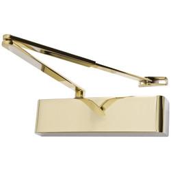 Rutland TS.9205 Overhead Fire Door Closer - Power Size 2-5 - Push/Pull Mounting - PVD Polished Brass