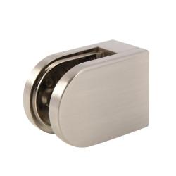 Bohle D Shaped Balustrade Clamp - 63 x 45mm - Stainless Effect - Pack of 4