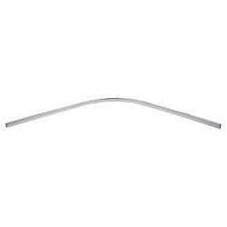 Rothley 90° Curved 30 x 15mm Oval Hanging Rail Tube - Polished Chrome