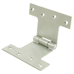 Parliament Hinge - 100 x 76 x 116mm - Zinc Plated - Pair