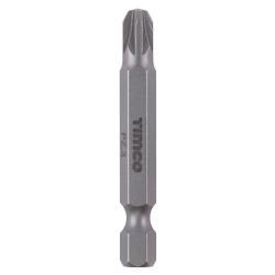 TIMCO Steel Driver Bits - Pozi - PZ3 - 50mm Length - Pack of 5