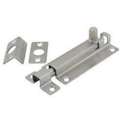 Hampstead Satin Stainless Steel Straight Barrel Bolt - 150 x 38mm