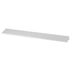 Touchpoint Vora Lipped Edge Cabinet Pull Handle - 192mm Centres - Brushed Aluminium