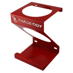 TradeTidy Wipe Tub Holder - 150 x 220 x 145mm - Red
