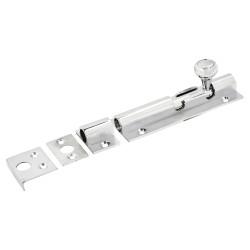 Altro Polished Chrome Straight Barrel Bolt - Decorative Range - 100 x 32mm