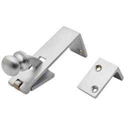 Counter Flap Catch - 84 x 22.5mm - Satin Chrome