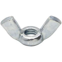 Wing Nut - M6 - Bright Zinc Plated - Pack of 10