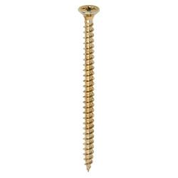 TIMCO Solo Chippy Pozi Countersunk Wood Screws - 4.5 x 70mm - Yellow Zinc - Pack of 200