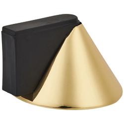 Altro Designer Conical Floor Door Stop - 40 x 32mm - Polished Brass