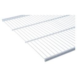 Altro Top Track System - Ventilated Shelf - 600 x 400mm - White