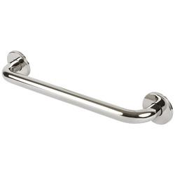Fitzroy of London 32mm Stainless Steel Grab Rail - 450mm Length - Polished Stainless Steel