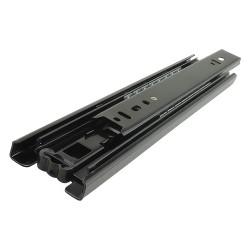 Klug 45.5mm Ball Bearing Drawer Runner - Full Extension - 300mm Length - 45kg - Black