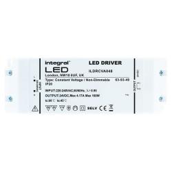 Integral LED 24V 100W Constant Voltage LED Driver - IP20 - 200-240VAC