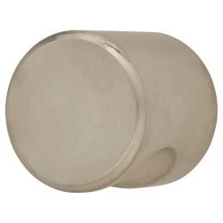 Altro Solid Turned Cylinder Cabinet Knob - 30mm Diameter - Satin Stainless Steel