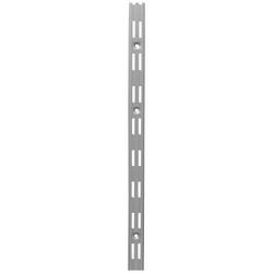 Altro Twin Slot Shelf Wall Upright - 1000mm Length - Silver