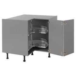 3/4 Tray Carousel Plus Set - To Suit 900 x 900mm L Config Corner Base Unit