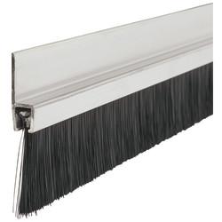 Brush Strip - H5.25 - 3000mm Length - Brush Size 25mm - Satin Aluminium