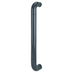 Hoppe AR602/425 Anthracite Grey Nylon D-Bar Door Pull Handle - Bolt Fix - 425mm c/c