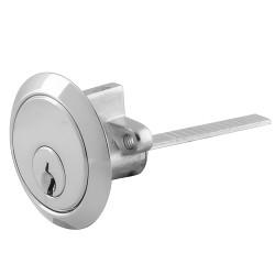 ERA 5 Pin Replacement Rim Cylinder - Polished Chrome - Keyed to Differ