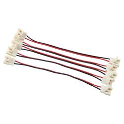Integral LED 2 Way Connector for IP20/IP33 10mm Flexible LED Strip Lights - Pack of 5