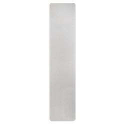 Altro Stainless Steel Self-Adhesive Plain Finger Plate - 450 x 100 x 1.5mm - Satin