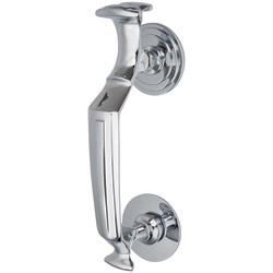 Altro Doctor Door Knocker - Polished Chrome - 197 x 30mm