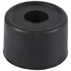 Touchpoint PVC Floor Door Stop - 20 x 33mm - Black - Pack of 10