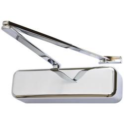 Arrone AR3500 Overhead Fire Door Closer - Power Size 2-4 - Push/Pull Mounting - Polished Stainless Steel