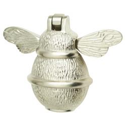 Bumble Bee Door Knocker - Satin Chrome - 101 x 127mm