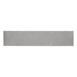 Altro Stainless Steel Kick Plate - 700 x 150 x 1.2mm - 8 Screw Holes - Satin