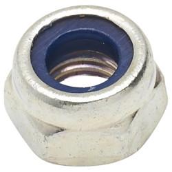 Self Locking Nut Nylon Insert - M5 - Zinc Plated - Pack of 25