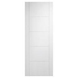 LPD Vancouver 5 Panel Primed Solid Internal FD30 Fire Door - 1981 x 686 x 44mm - White