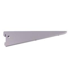 Altro Twin Slot Shelf Bracket - 320mm Length - Silver