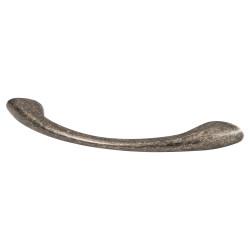Altro Vali Bow Cabinet Pull Handle - 96mm Centres - Antique Pewter