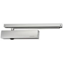 GEZE TS5000L Overhead Fire Door Closer - Power Size 2-6 - Push Side Mounting - Silver