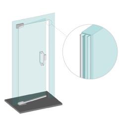 CCE Glass Lip Seal - Suit 8-14mm Glass - 2500mm Length