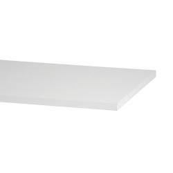 elfa Twin Slot Shelving System - White Edged Melamine Board/Shelf - 1200 x 400 x 19mm - White